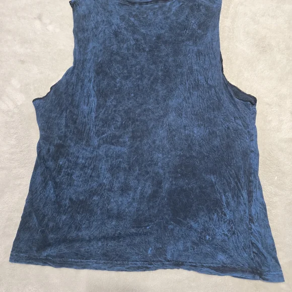 Grateful Dead Steal Your Face Muscle Tank Top Mens Size XL Distressed Retro 70's - Picture 3 of 6